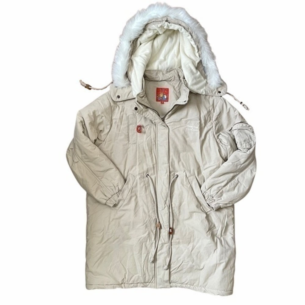 RARE Sesame Street x Tyakasha Streetwear Elmo Faux Fur Parka Coat Jacket - Picture 3 of 16